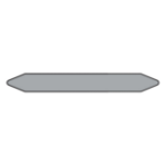 Brother LTZ1A012FPIP self-adhesive label Grey 950 pc(s)