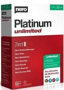 Image of Nero Platinum Unlimited ESD*Promo* - Electronic/Key Only