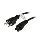 Synergy 21 S215445 power cable Black 1.8 m Power plug type J C5 coupler