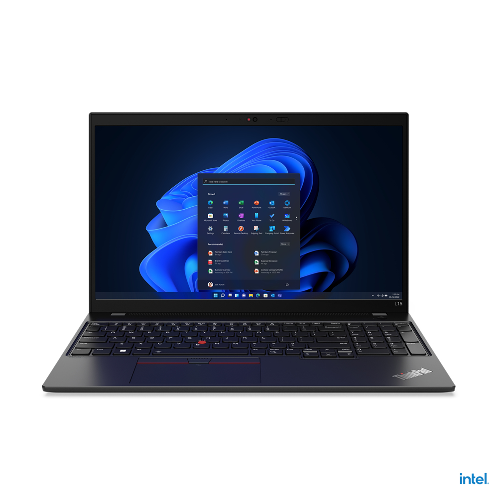 Lenovo ThinkPad L15 Gen 3 (Intel) Laptop 39.6 cm (15.6") Full HD Intel® Core™ i7 i7-1255U 16 GB DDR4-SDRAM 512 GB SSD Wi-Fi 6 (802.11ax) Windows 11 Pro Black