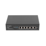 Lanberg RSFE-4P-2FE-60 network switch Unmanaged Fast Ethernet (10/100) Power over Ethernet (PoE) 1U Black