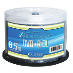 Vinpower Digital 50pcs, DVD+R DL, 8X, 8.5GB 50 pc(s)