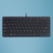 R-Go Tools Compact Ergonomisch toetsenbord R-Go , toetsenbord, plat design, QWERTY (UK), bedraad, zwart