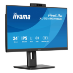 iiyama 24’’ IPS monitor with a built-in Windows Hello camera and microphone