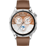 Huawei Watch GT 5 3.63 cm (1.43") AMOLED 46 mm Digital 466 x 466 pixels Touchscreen Brown GPS (satellite)