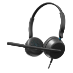Acteck AC-942935 audífono y auriculare Auriculares Alámbrico Diadema Oficina/Centro de llamadas Negro