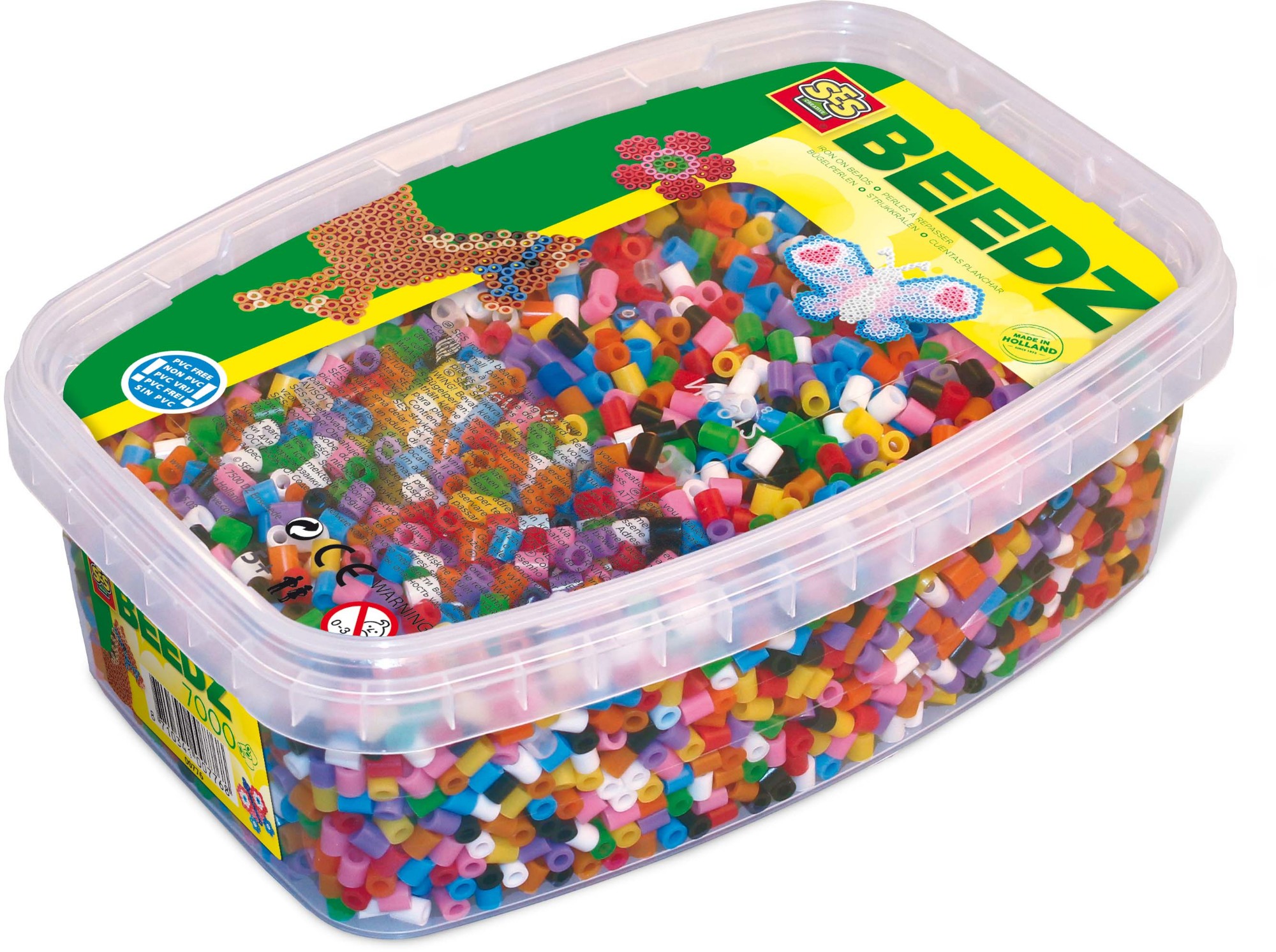 SES Creative Beedz Mix iron on beads 7000
