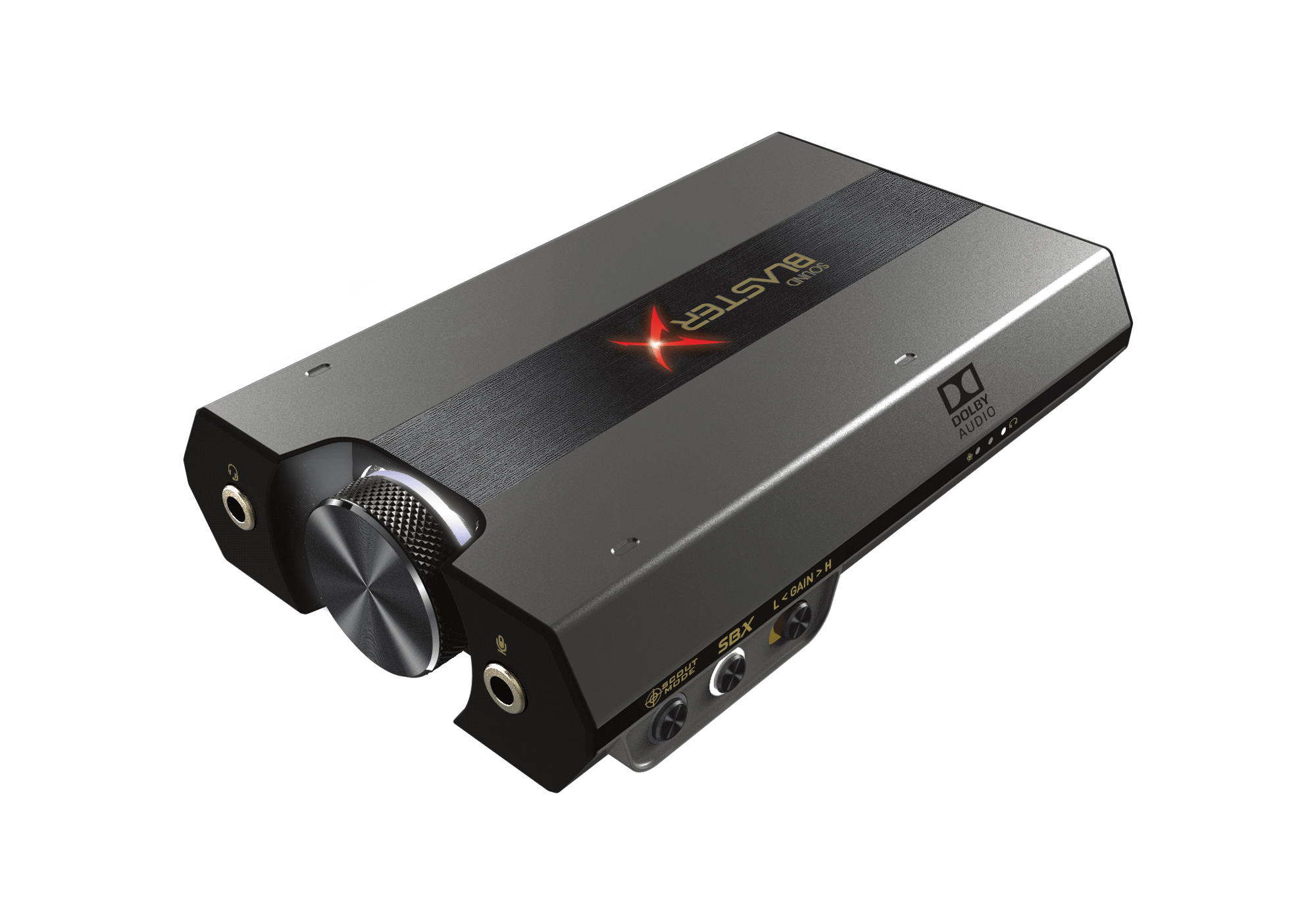 70SB177000000 CREATIVE LABS SoundblasterX G6 Hi-Res Gaming DAC and USB Sound Card (PC/PS4/XBOX/Swit