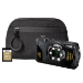 Pentax WG-8 20MP 5x Zoom Tough Compact Camera - Black - Camera + 64GB SD Card + Compact Case