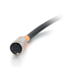 C2G 50ft RapidRun coaxial cable 600" (15.2 m) Black