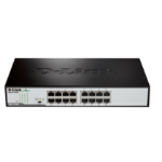 D-Link DGS-1016D/E netwerk-switch Unmanaged Zwart, Metallic