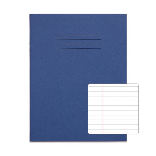 Image of Rhino 9 x 7 Exercise Book 96 Page, Dark Blue, F8M (Pack of 100)