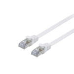Equip Cat.6A U/FTP Flat Patch Cable, 5.0m, White