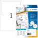 HERMA Shipping label + delivery note A4 182x130 mm white paper matt opaque 25 pcs.