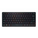 CHERRY JK-9250US-2 keyboard Universal USB + RF Wireless + Bluetooth QWERTY US English Black, Red