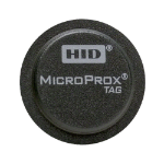HID Identity 1391LGSMN Microprox Tag Adhesive Proximity Disc, 26bit - 1391 (Pack of 100)