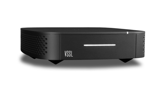VSSL A1 digital audio streamer Ethernet LAN Wi-Fi Black