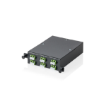 Digitus MPO cassette, singlemode OS2, LC/APC DX, LC/APC to MPO, for 4 cassette fields