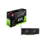 MSI GEFORCE RTX 3050 LP E 6G OC graphics card NVIDIA 6 GB GDDR6