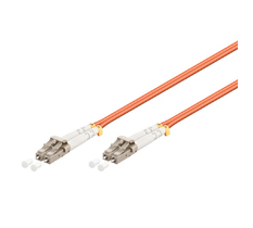 Microconnect 3m LC/LC LSZH fibre optic cable OM2 Orange