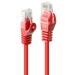 Lindy 48182 networking cable Red 1 m Cat6 U/UTP (UTP)