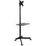 Techly Trolley Floor Stand LCD/LED/Plasma TV Stand 19"-37"