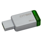 Kingston Technology DataTraveler 50 16GB USB flash drive USB Type-A 3.2 Gen 1 (3.1 Gen 1) Green,Silver