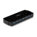 StarTech.com ST7300USB3B interface hub USB 3.2 Gen 1 (3.1 Gen 1) Type-B 5000 Mbit/s Black