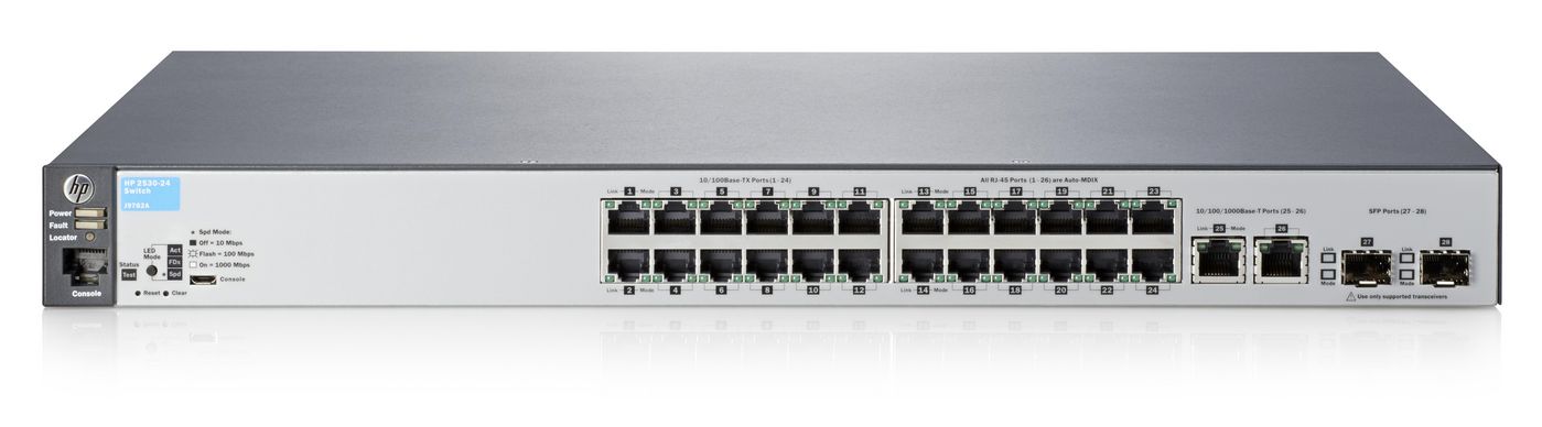 J9782A#ABB-RFB Hewlett-Packard Enterprise 2530-24 Switch