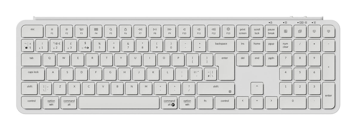 B6 PRO KEYBOARD IVORY WHITE thumbnail