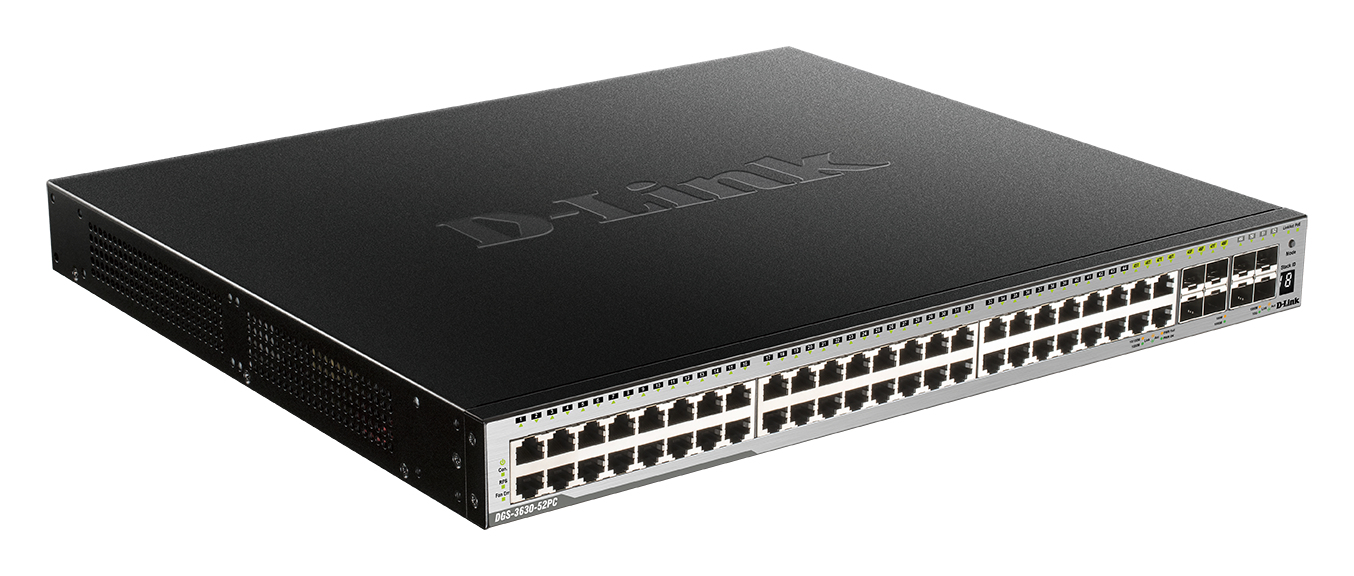 D-Link DGS-3630-52PC/SI 48-Port Gigabit Network Switch