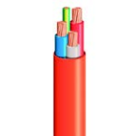 Electra 2.5mm Orange Circular 3 Core and Earth Cable x 100m Roll | Electra SRCV3025+E-100