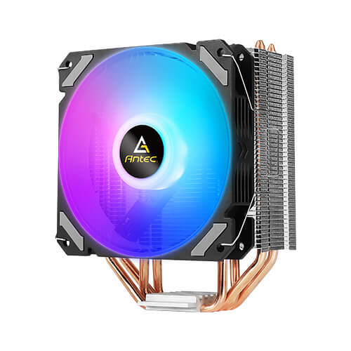 Image of Antec A400i Chipset Air cooler 12 cm Black, Copper, Silver 1 pc(s)