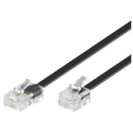 Microconnect MPK451S telephone cable 1 m Black
