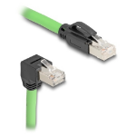 DeLOCK 80897 networking cable Black, Green 5 m Cat6a SF/UTP (S-FTP)