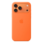 Apple iPhone 17 Pro Max Silicone Case with MagSafe – Orange
