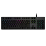 Logitech G G512 CARBON LIGHTSYNC RGB Mechanical Gaming Keyboard with GX Brown switches