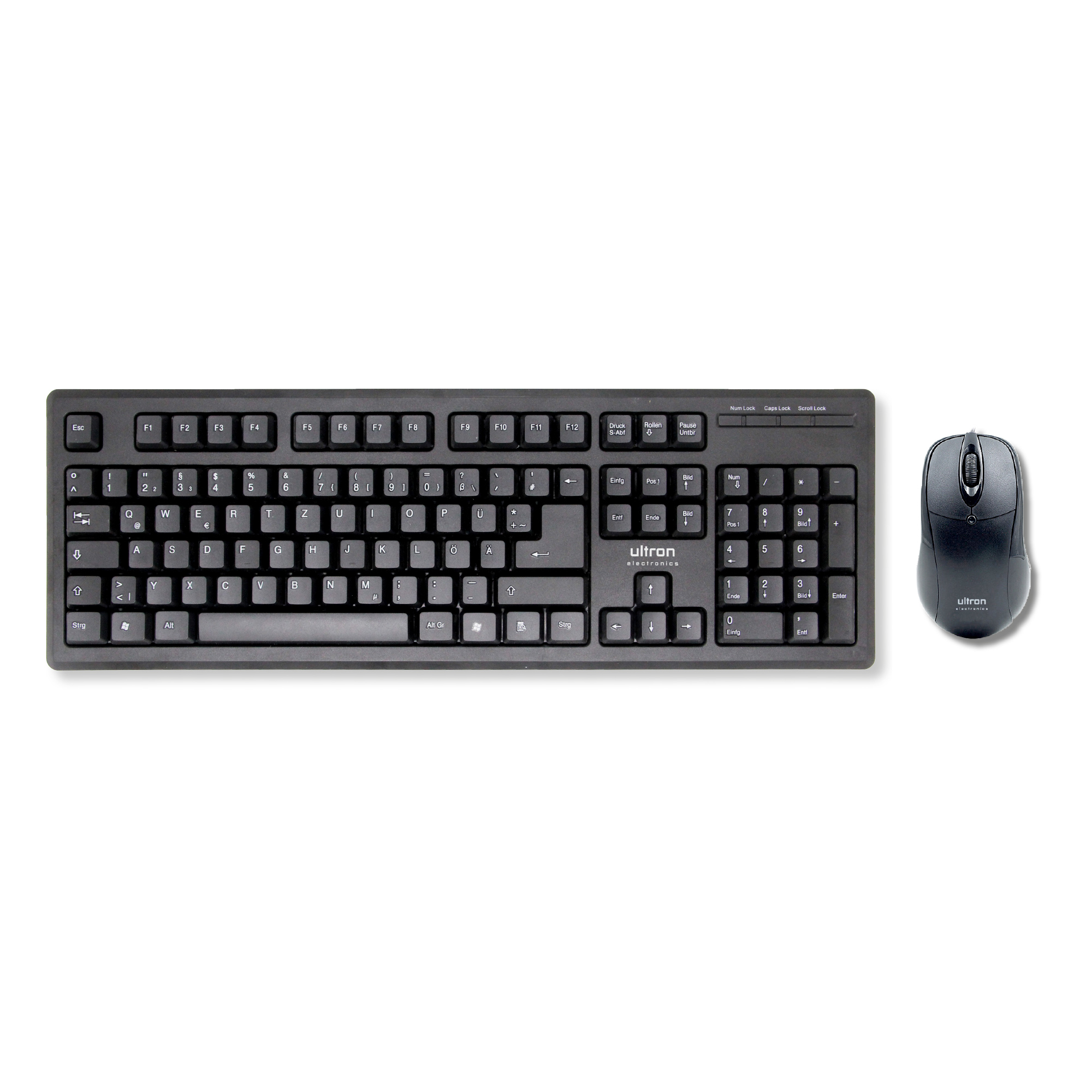 Image of Ultron UMC-200 keyboard USB QWERTZ German Black