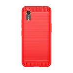 JLC Samsung Galaxy Xcover 7 Brushed Silicone Case Red