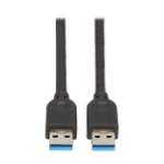 Tripp Lite U325-015 USB cable 181.1" (4.6 m) USB 3.2 Gen 1 (3.1 Gen 1) USB A Black