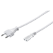 Microconnect PE030730W power cable White 3 m C7 coupler