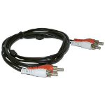 Microconnect AUDCC15 audio cable 15 m 2 x RCA Black, Red, White