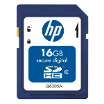 HP 16GB SDHC memory card Class 4