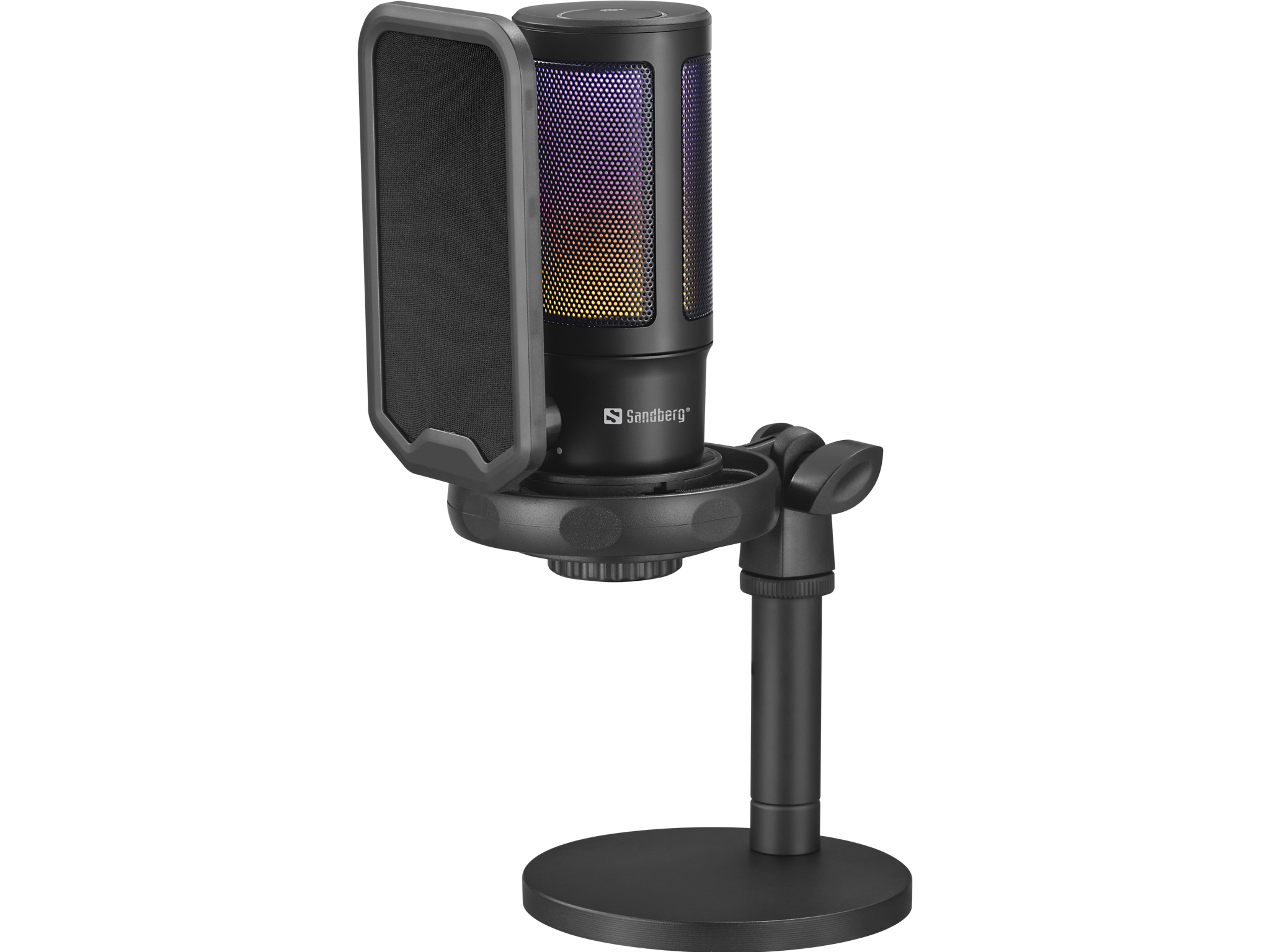 Image of Sandberg Streamer USB Microphone RGB