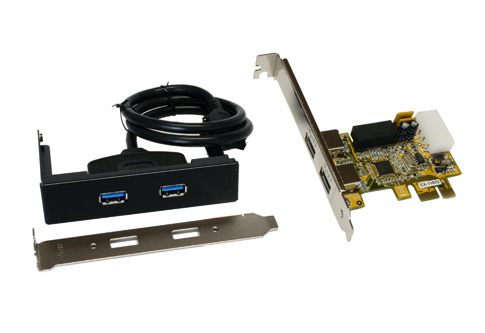 Image of EXSYS EX-11072 interface cards/adapter Internal USB 3.2 Gen 1 (3.1...