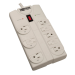 Tripp Lite TLP825 surge protector Gray 8 AC outlet(s) 120 V 300" (7.62 m)