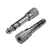 Cables Direct 3-63MFNK cable gender changer 6.35mm 3.5mm Silver