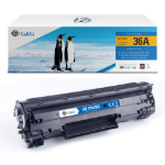 G&G Image 14331/NT-PH436LC Toner cartridge black, 1x3K pages Pack=1 (replaces HP 36A/CB436A) for HP LaserJet P 1505
