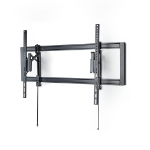 StarTech.com UL Listed Extendable TV Wall Mount for up to 105inch 176lb (80kg) Display, Easy Rear Access, Laterally Adjustable Bracket Supports up to VESA 1000x600