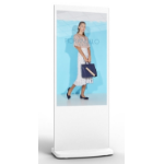 Allsee Technologies L50HD9W Signage Display Totem design 127 cm (50") LCD Wi-Fi 450 cd/m² Full HD White Built-in processor Android 7.1 24/7